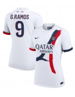 Paris Saint-Germain Goncalo Ramos #9 Bortedrakt Dame 2024-25 Korte ermer